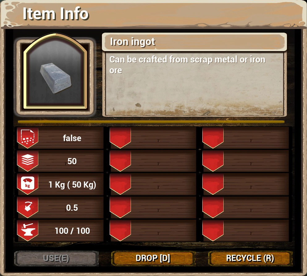 Iron Ingot Official Road to Eden Wiki