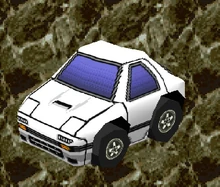 チョロQ TOYOTA NISSAN MAZDA チョロQ e-07 マツダ RX-7(FD3S) ガリバー