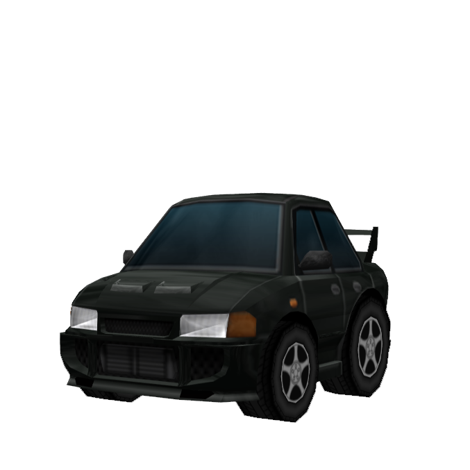 Mitsubishi Lancer Evolution III GSR w/Window Frame Masking