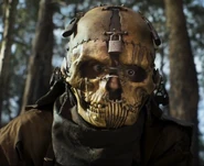 Vulture's skull mask