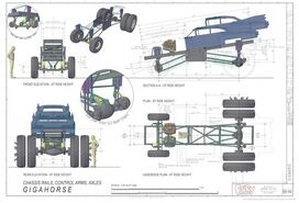 The Gigahorse Production Design (Chassis, Axels) by Jancita Leong