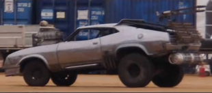 The Interceptor sighted during filming in 2012.