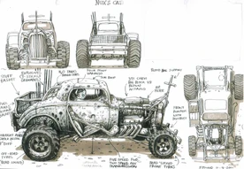 The Nux Car, original concept by Peter Pound, 11.04.2001.