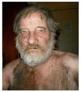 Barr in costume for Fury Road.