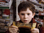 Charlie finding the Golden Ticket (2005 Film)