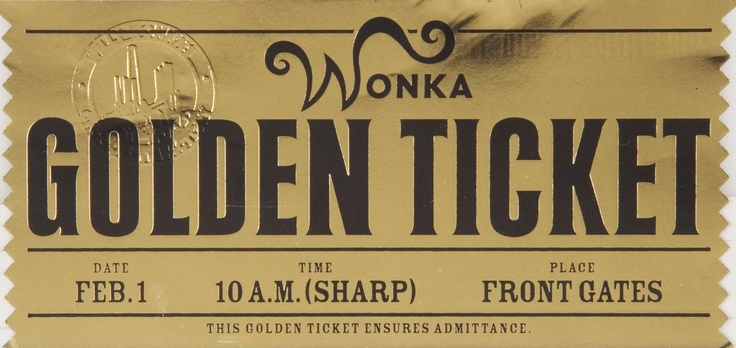 Golden Ticket, Roald Dahl Wiki