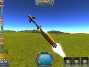 A typical KSP rocket.