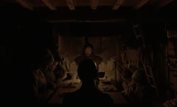  leads the  in prayer