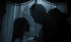  tells  that he cannot be sated without her