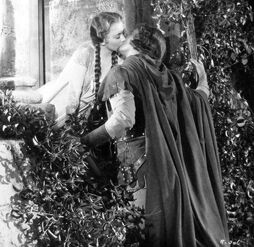 Olivia de Havilland and Errol Flynn in The Adventures of Robin Hood