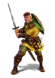 Arthur a Bland by Saeed Jalabi for the Sheriff of Nottingham board game Merry Men expansion pack (2016).