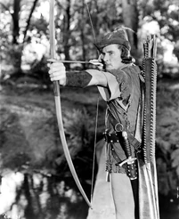Errol Flynn as Robin Hood in The Adventures of Robin Hood (1938)