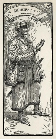 Sheriff of Nottingham by Louis Rhead
