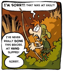 Much as drawn in "Much the Miller's Son" by Steve LeCouilliard