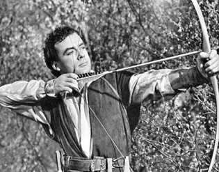 Richard Greene as Robin Hood in The Adventures of Robin Hood (Show) (1955-1960)