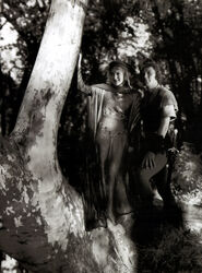 Olivia and Errol in The Adventures of Robin Hood