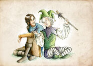 The Fool and Fitz by Marta Montell