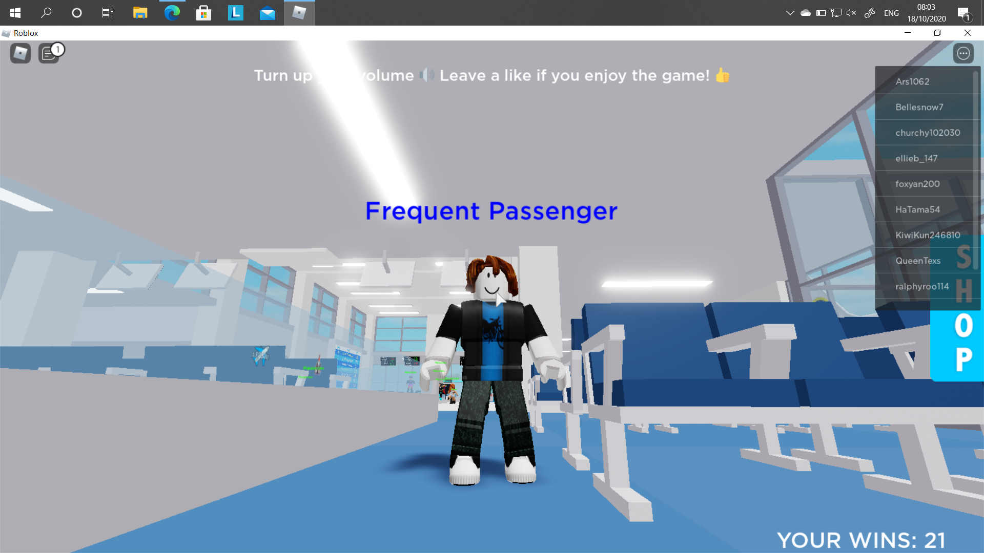 Titles Roblox Airplane Story Wiki Fandom - how to change the title picture of your roblox game