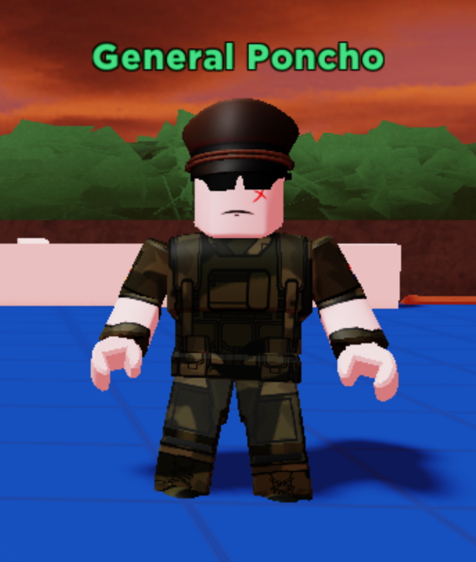 General Poncho Roblox Airplane Story Wiki Fandom - airplane 2 roblox wiki