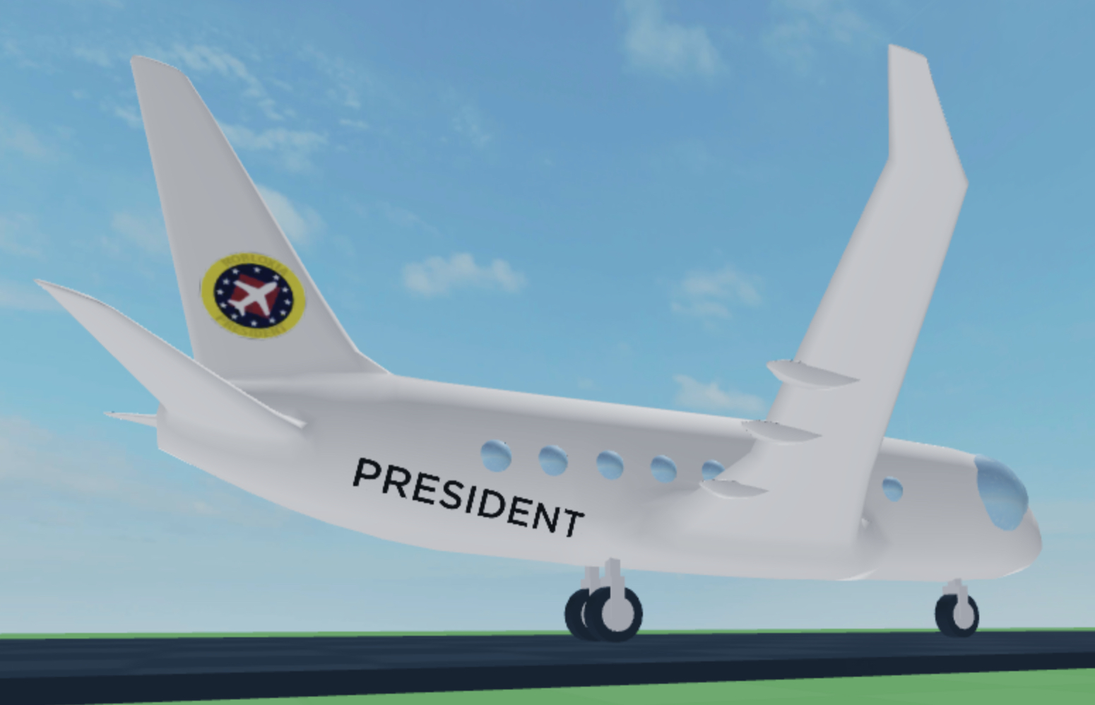 991 Presidential Aircraft Roblox Airplane Story Wiki Fandom - airplane games on roblox