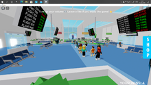 Lobby Roblox Airplane Story Wiki Fandom - how to make a roblox story game lobby