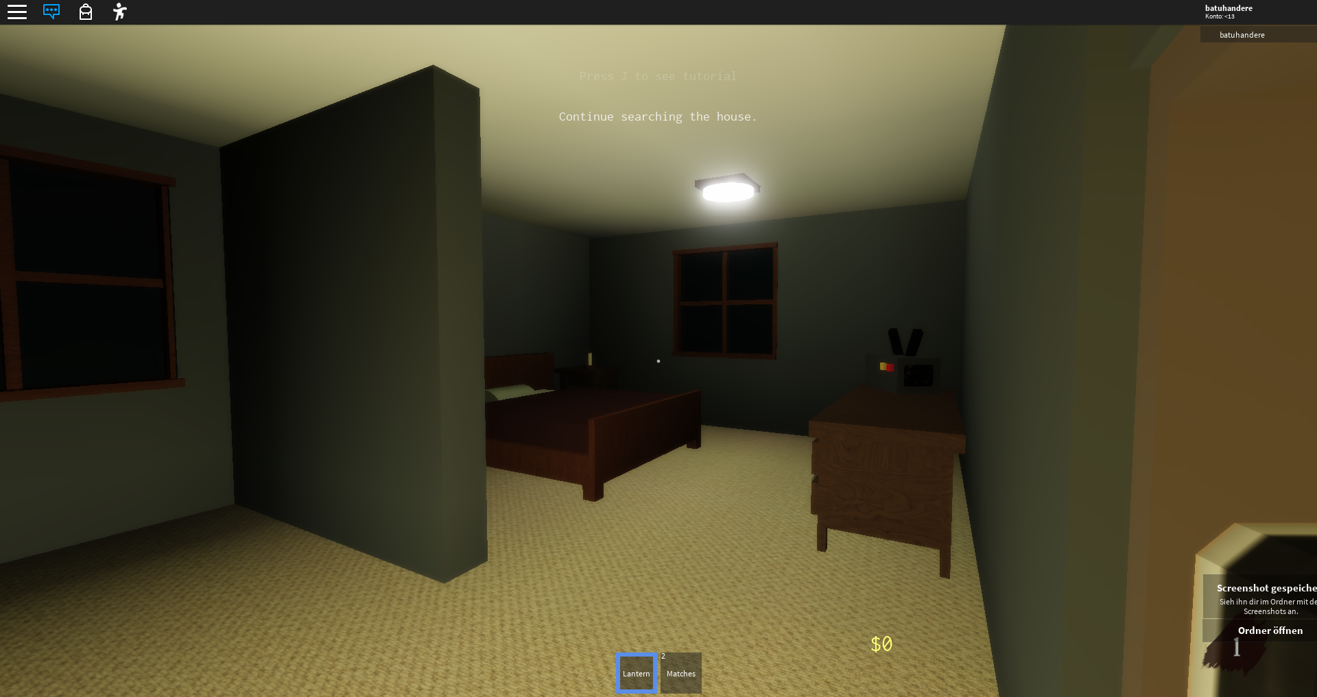 ALONE IN A DARK HOUSE - [Full Gameplay] - Roblox (2021) 