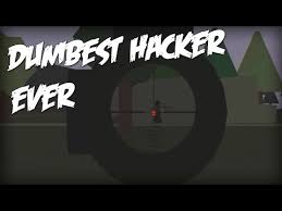 The DUMBEST HACKER on Roblox 