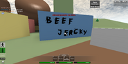 Graffiti "BEEF JERCKY"