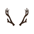 Wooden Antlers