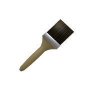 The icon for the paintbrush tool as seen in shops.