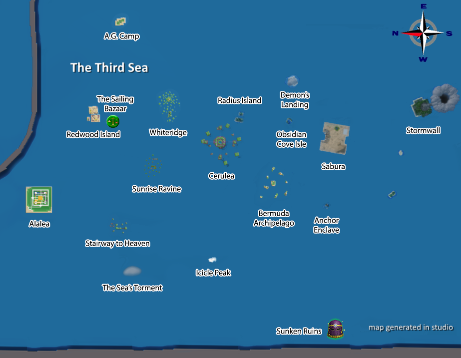 Map:Bronze Sea Central, Arcane Odyssey Wiki