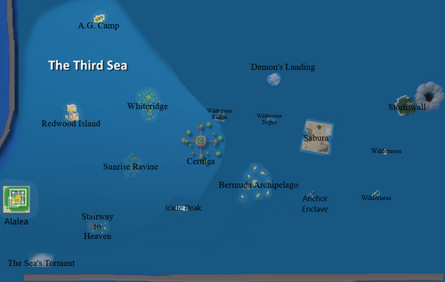 Third sea map