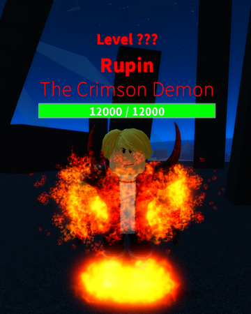 Rupin The Crimson Demon Arcane Reborn Wiki Fandom - roblox arcane adventures script