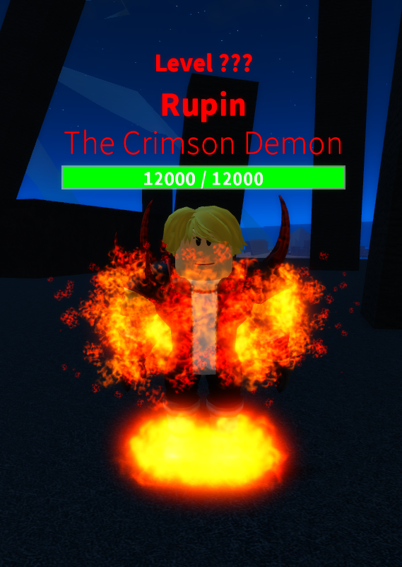 Rupin The Crimson Demon Arcane Reborn Wiki Fandom - arcane reborn roblox wiki