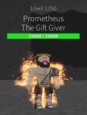 Prometheus The Gift Giver Arcane Reborn Wiki Fandom - arcane reborn roblox