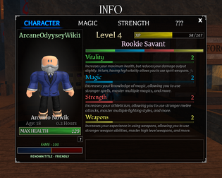 Stat Builds | Arcane Odyssey Wiki | Fandom