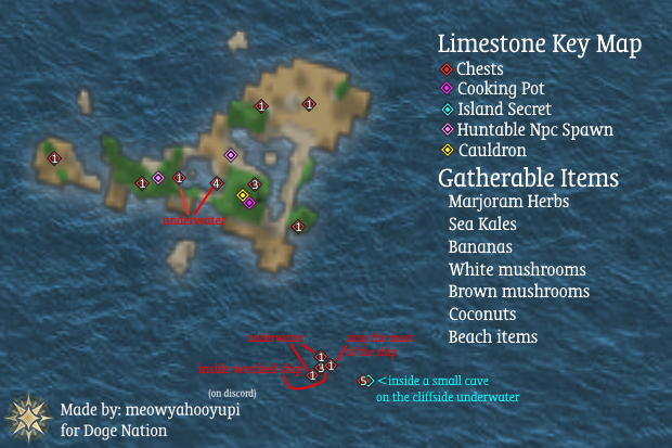 Limestone key, sandfall isle, and Akurius keep on the same treasure chart :  r/ArcaneOdyssey