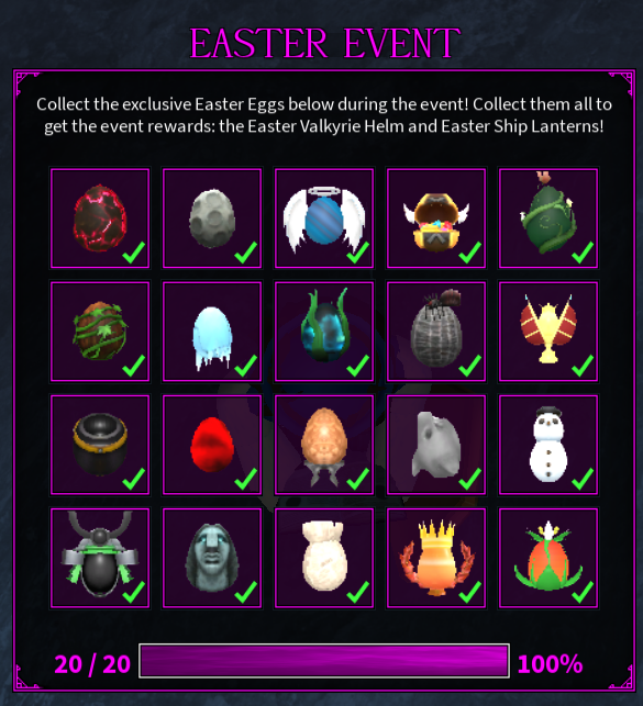 Easter 2023 Egg Hunt, Arcane Odyssey Wiki