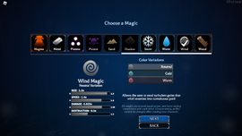 Wind Magic, Arcane Odyssey Wiki