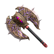 Corrupted axe