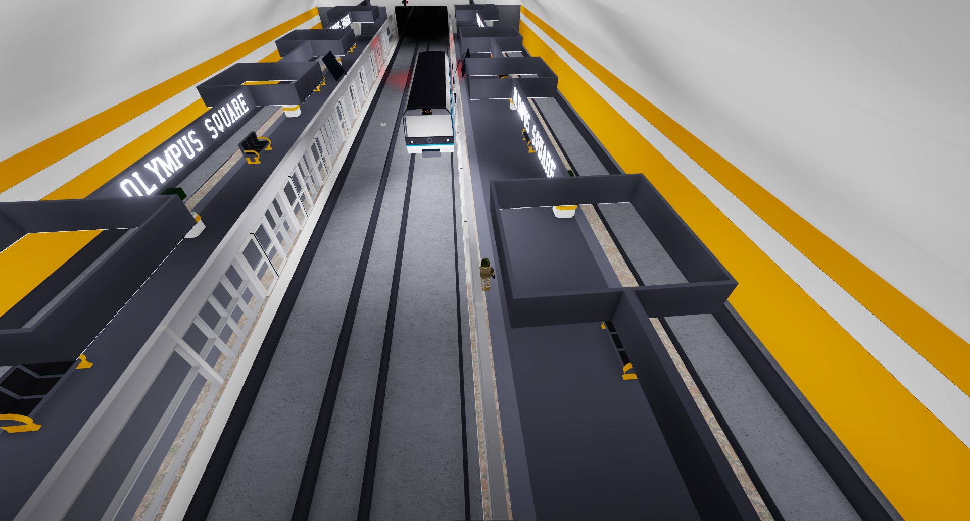 ROBLOX) Automated Underground Metro Line (The Plaza Subway) 