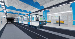 ROBLOX) Automated Underground Metro Line (The Plaza Subway) 