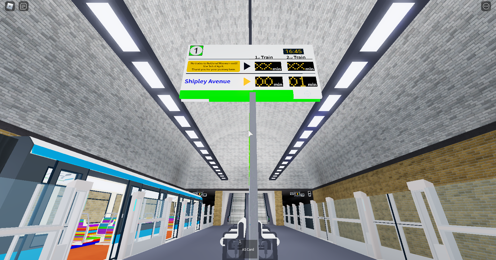 ROBLOX) Automated Underground Metro Line (The Plaza Subway) 