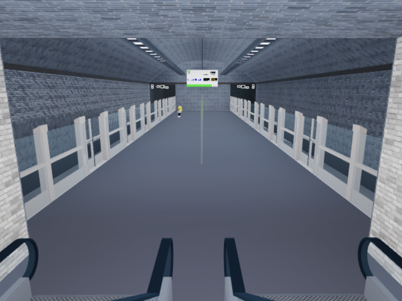 ROBLOX) Automated Underground Metro Line (The Plaza Subway) 