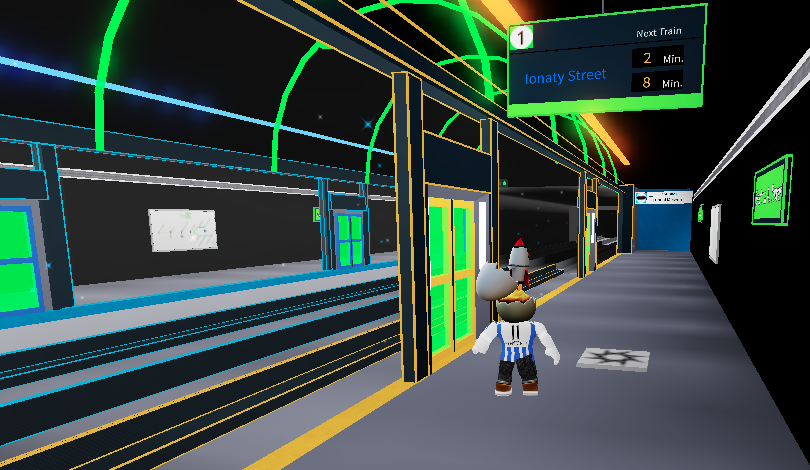 ROBLOX) Automated Underground Metro Line (The Plaza Subway) 