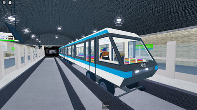 ROBLOX) Automated Underground Metro Line (The Plaza Subway) 