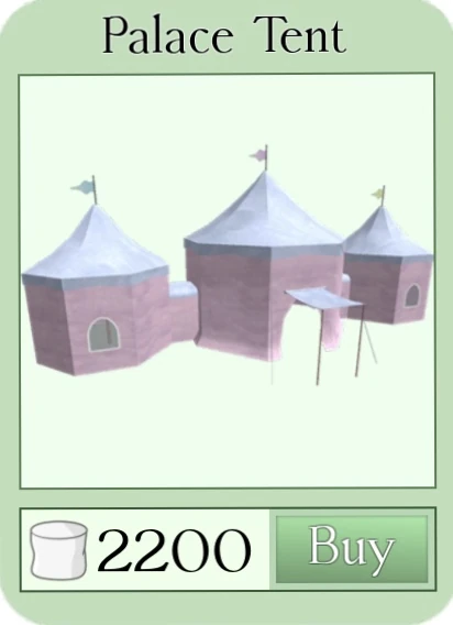 Palace tent Roblox Backpacking Wiki Fandom
