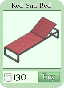 Red Sun Bed | Roblox Backpacking Wiki | Fandom