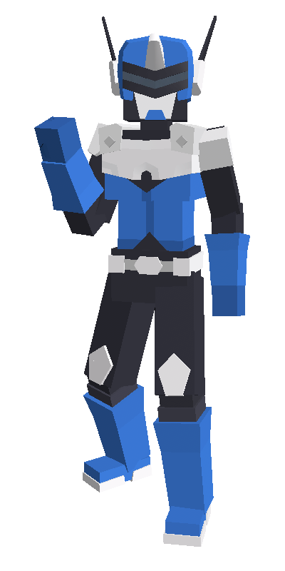 Blue skin [Power up] - Roblox