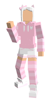 My roblox skin friend me at Kittypowerskid  Roblox funny, Roblox pictures,  Hoodie roblox